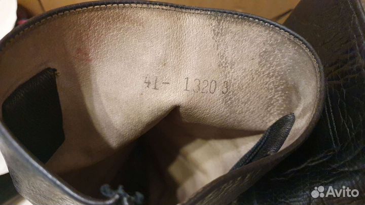 41 размера немецкие хромовые сапоги гдр 1949,1952г