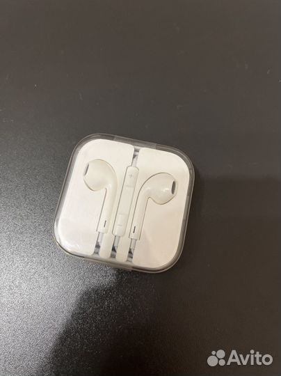 Наушники apple earpods lightning проводные ориг