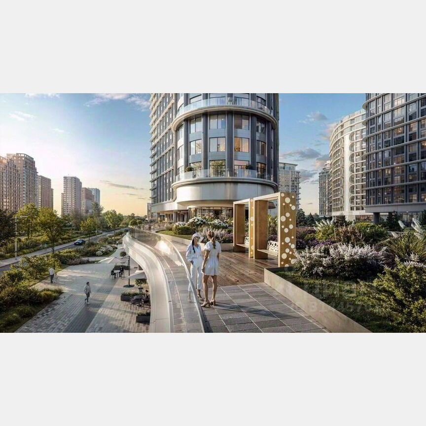 3-к. квартира, 89,7 м², 5/21 эт.