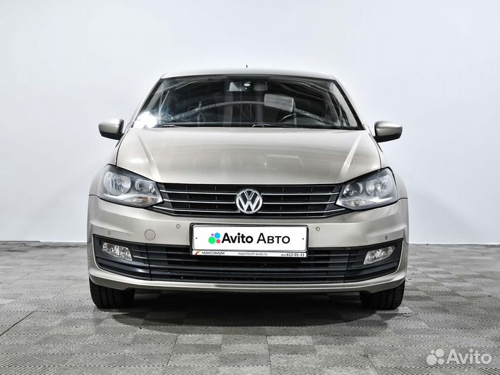 Volkswagen Polo 1.6 AT, 2016, 158 879 км