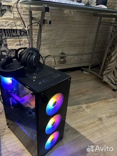 Игровой пк rtx 2060 super i3 12100, ssd,hdd