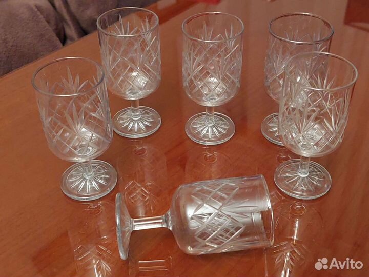 Хрустальные рюмки царские