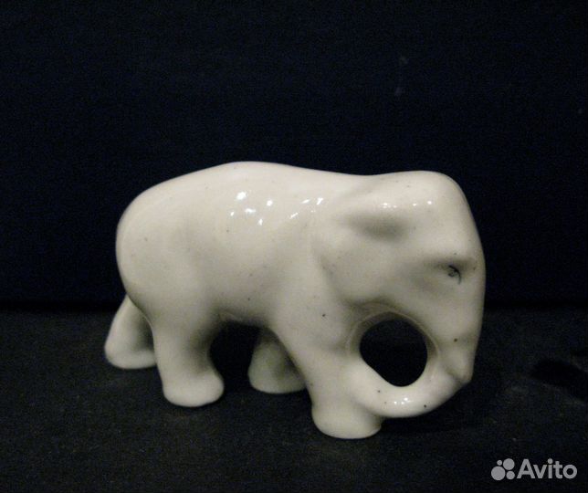Слон Фарфор СССР/ Винтаж-Отличное Сост