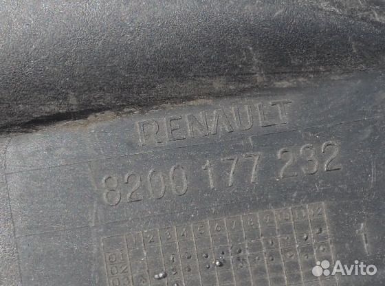 Воздухозаборник Рено Меган Сценик 2