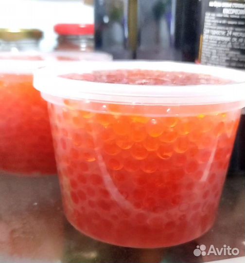 Красная икра кета Люкс без консервантов