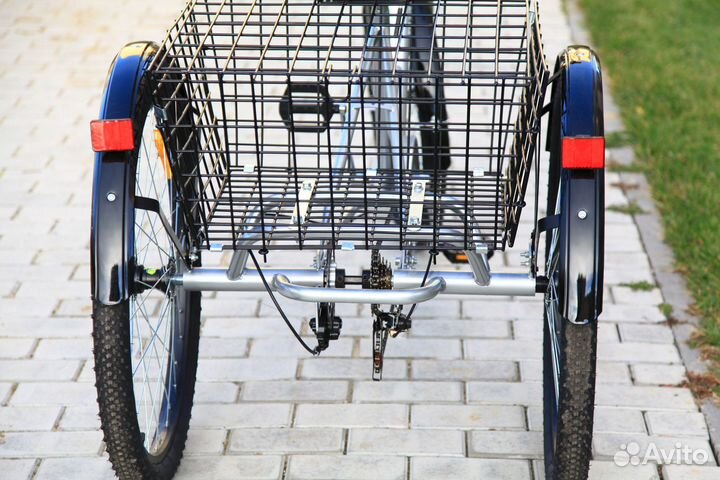 Универсальный трехколесный велосипед для взрослых