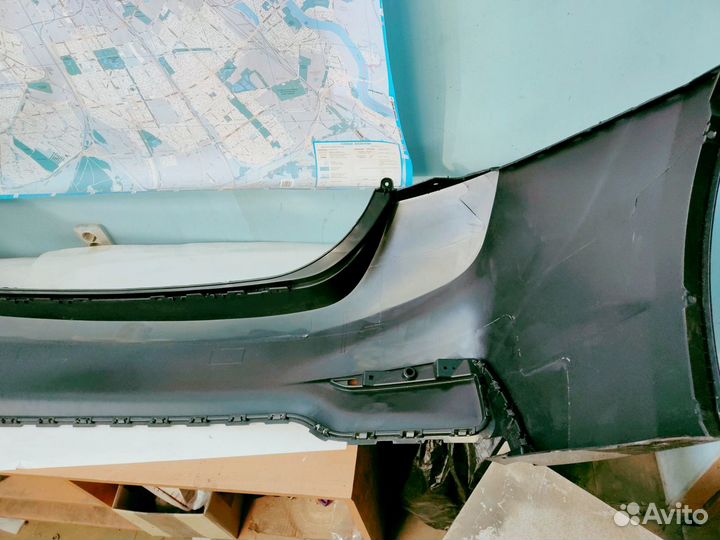 Бампер задний Hyundai Solaris после 2017 г.в