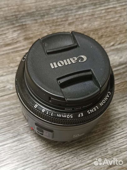 Объектив Canon ef 50mm f 1.8 ii