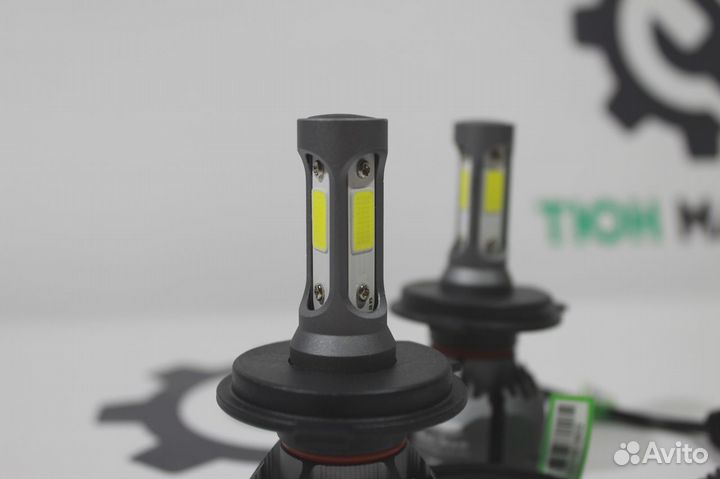 Светодиодные A6 LED лампы H4 Sal-man