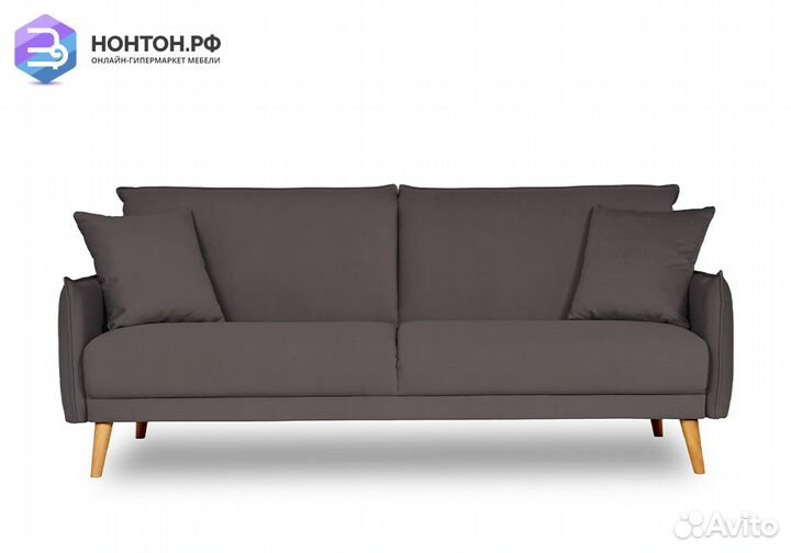 Диван книжка Наттен коричневый