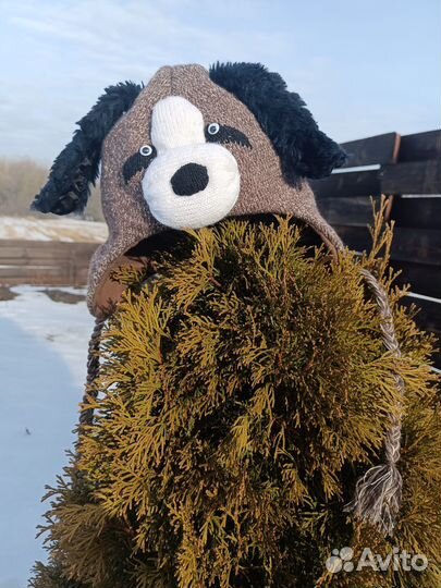 Шапка собака из к/ф Семь психопатов Сэм Рокуэлл