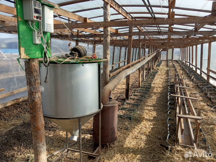 Пеллетная печь для теплицы