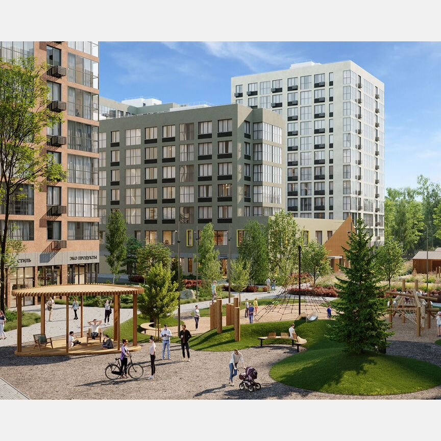 3-к. квартира, 66,5 м², 7/12 эт.