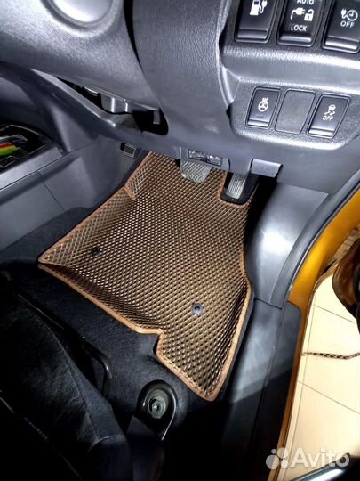 3D коврики Eva с бортами / без зазоров