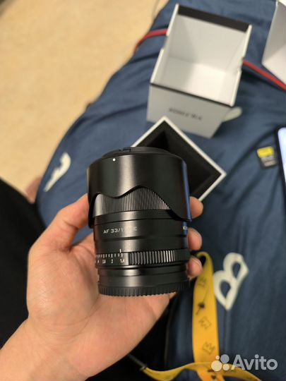 Объектив Viltrox AF 33mm f / 1.4 для Sony E