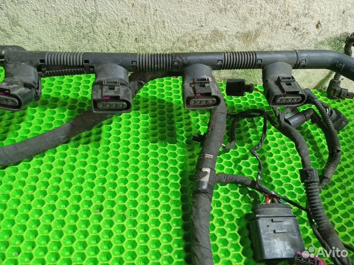 Проводка форсунок Skoda Superb