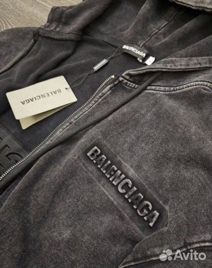 Зип худи balenciaga