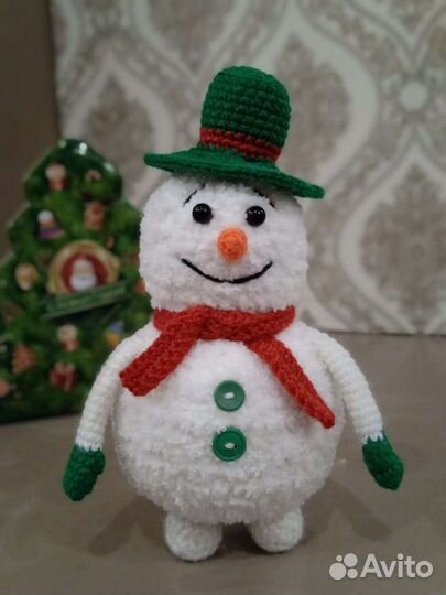 Новогодние вязаные игрушки