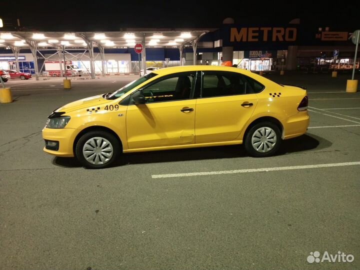 Volkswagen Polo 1.6 AT, 2018, 350 000 км