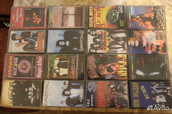 Аудио кассеты рок