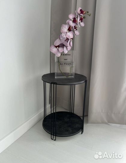 Силиконовая орхидея+ваза