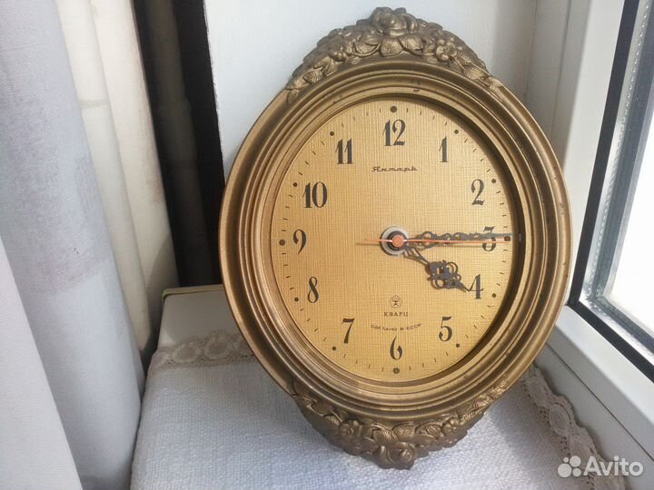 Винтажные настенные часы в интерьер СССР
