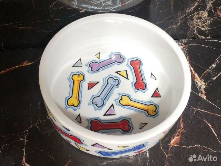 Миска для собак фарфор