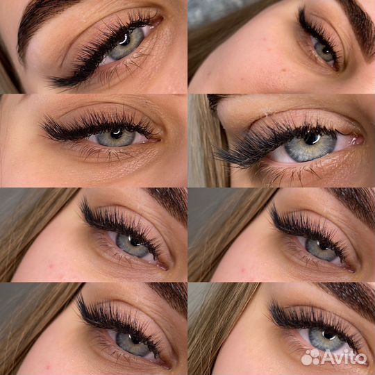 Наращивание ресниц, оформление бровей и шугаринг