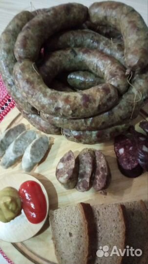 Домашняя колбаса по-деревенски