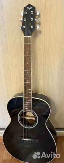 Акустическая гитара flight AG-210 BK