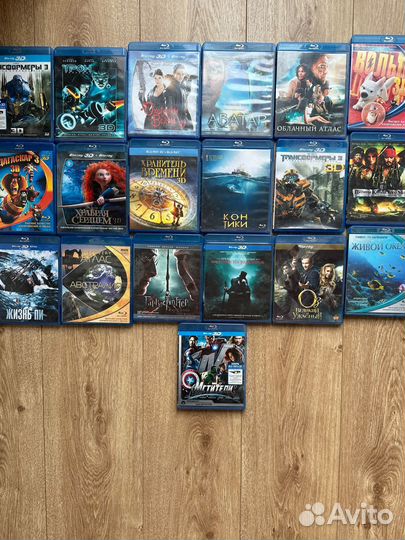 3D blu ray диски+mini 3D blu-ray проигрыватель