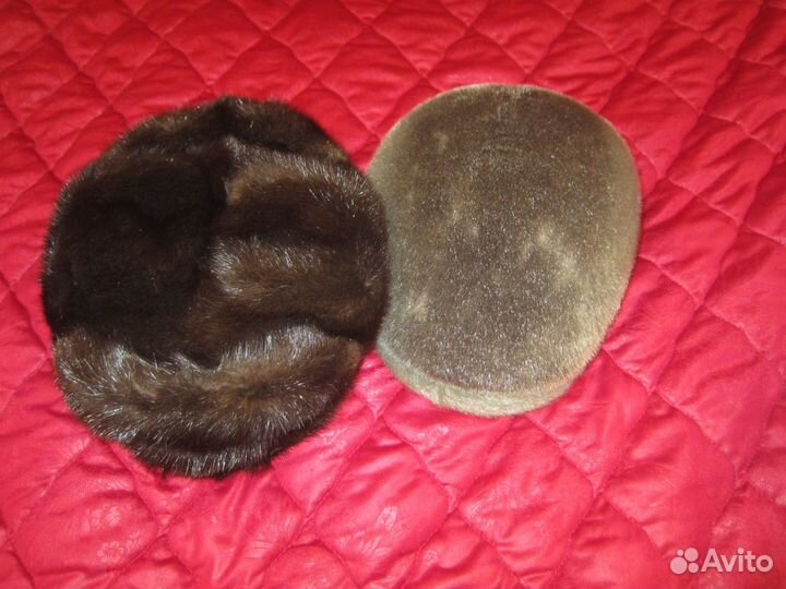 Шапка кепка меховые мужские из нерпы и норки