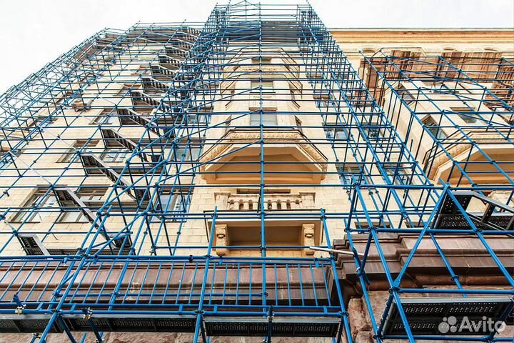 Аренда и монтаж строительных лесов