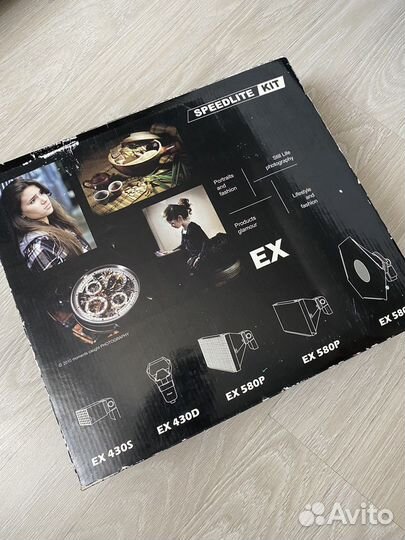 Комплект насадок для накамерной вспышки