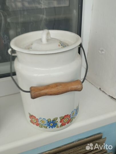 Бидончик эмалированный