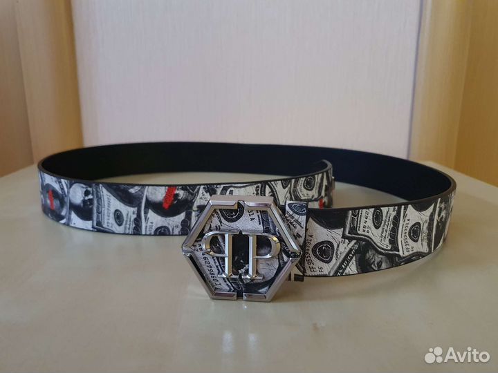 Ремень Philipp Plein 100 см. Оригинал