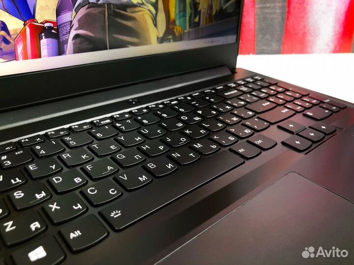 Игровой ноутбук Lenovo Gaming на Ryzen с RTX