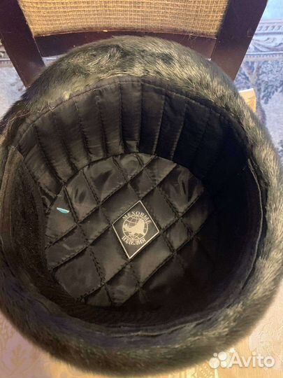 Меховая мужская кепка