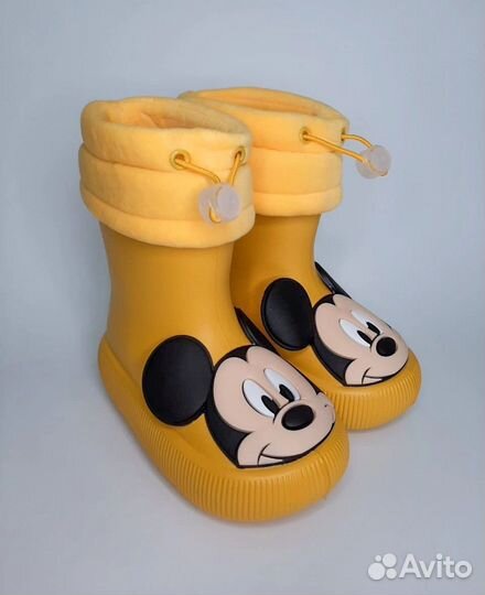 Резиновые сапожки на мальчика