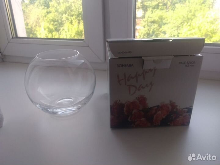 Продам вазы bohemia Чехия