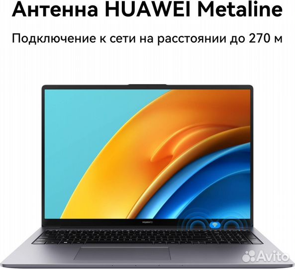 Huawei matebook d16 core i7-12700h 16GB RAM 512SSD