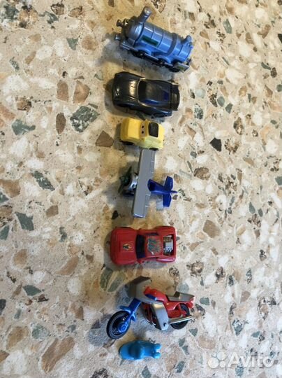 Машинки,транспорт из киндер сюрпризов
