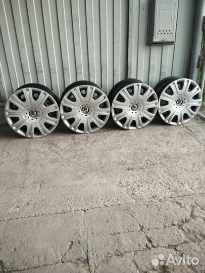 Диски R-15на skoda octavia a5