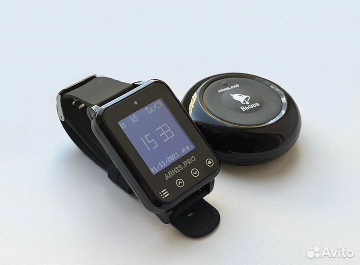 Кнопка вызова и часы персонала. Премиум качество