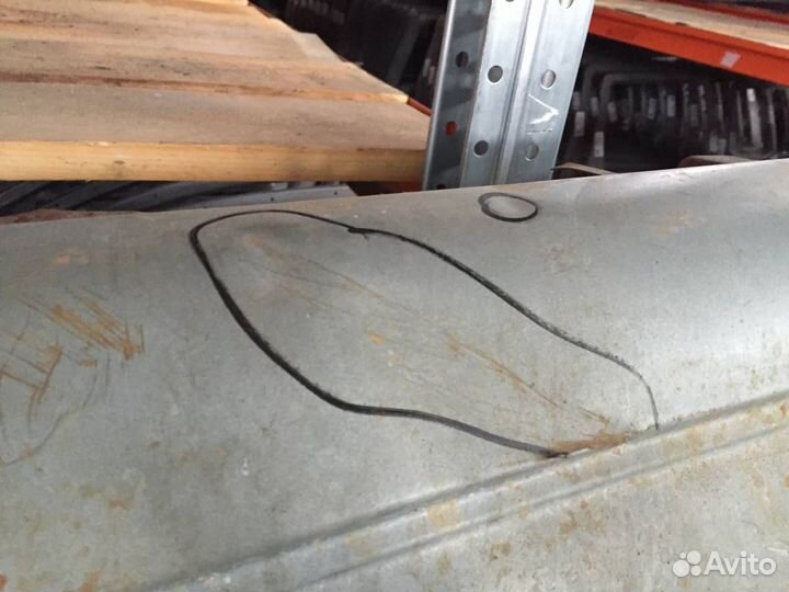 Крыло заднее правое Citroen Jumpy