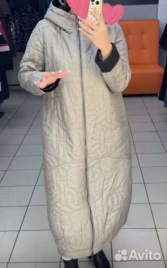 Демисезонный двусторонний женский плащ, Корея