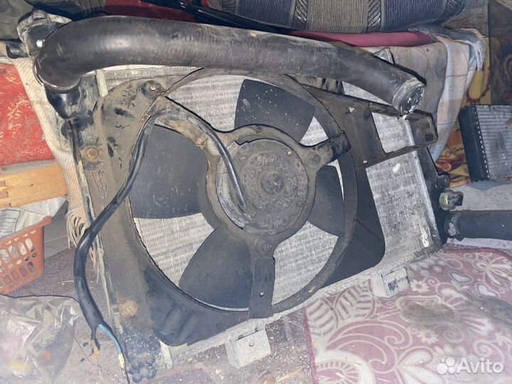 Радиатор с вентилятором ваз 2104