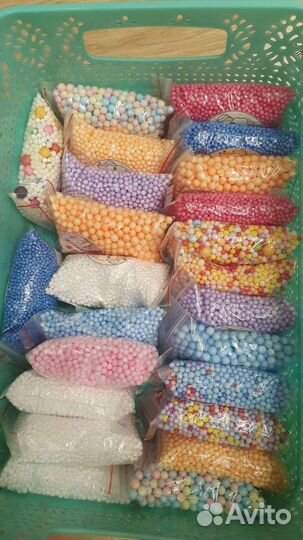 Пенопластовые шарики