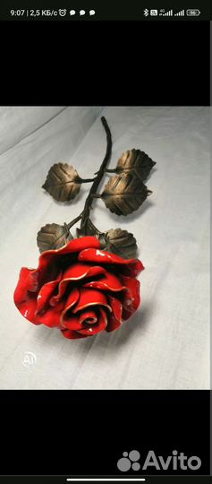 Кованая роза
