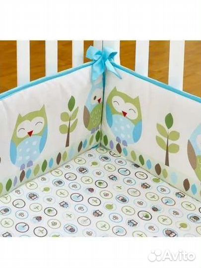 Бортики в детскую кроватку